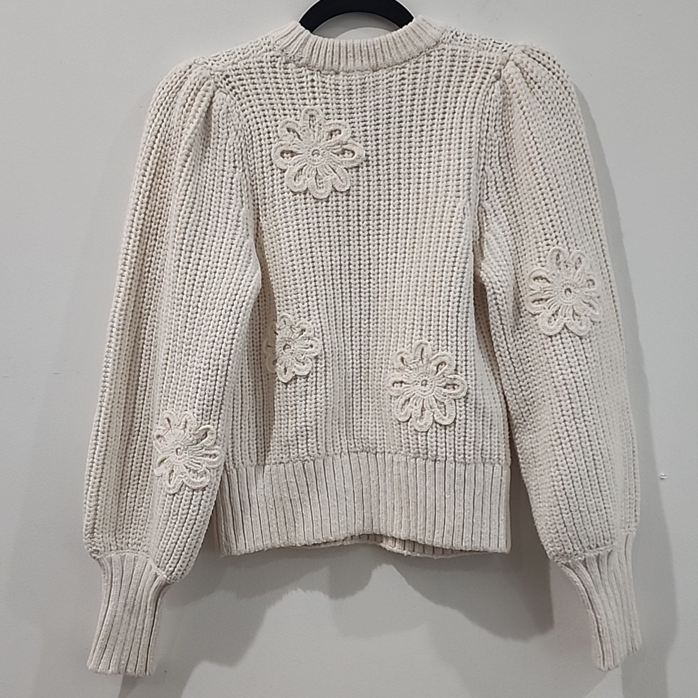 Rails Romy Crochet Daisy Sweater - Picture 7 of 12